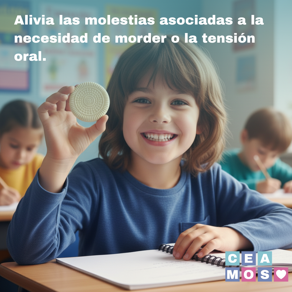 Mordedor Sensorial Galleta