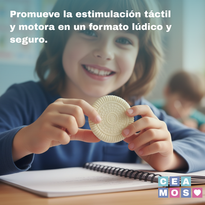 Mordedor Sensorial Galleta