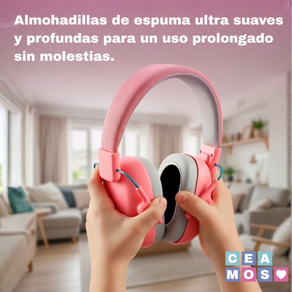 Audífonos Antiruido 27 Decibeles Para Niños