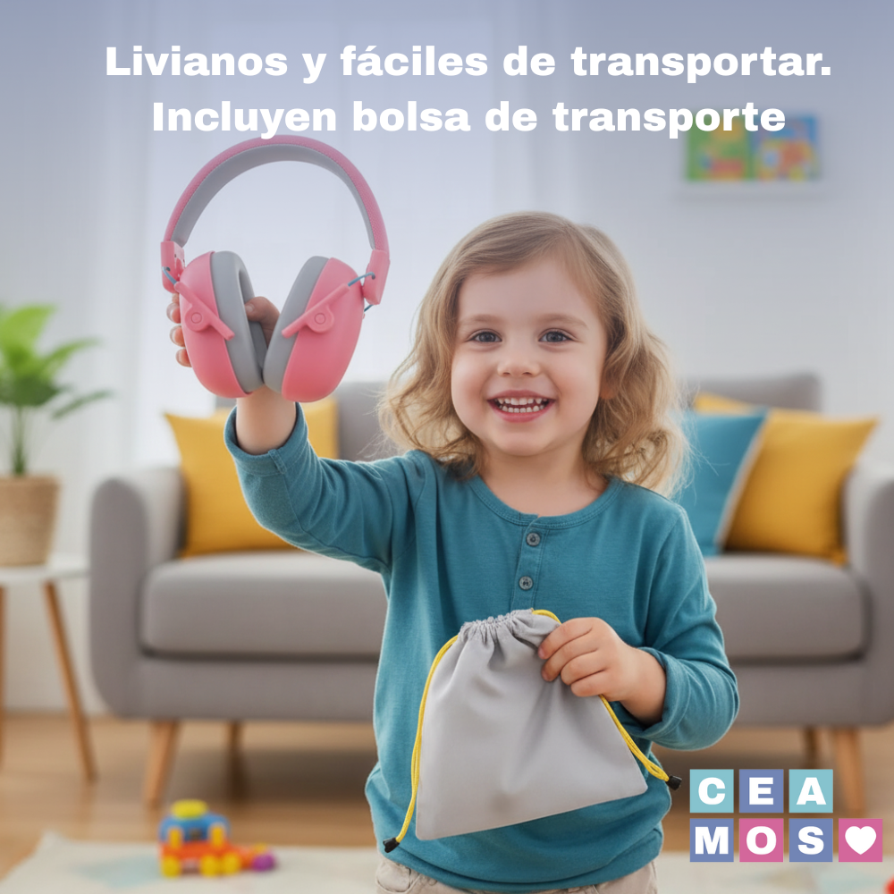 Audífonos Antiruido 27 Decibeles Para Niños