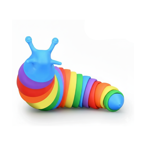 Fidget Toy Sensorial Oruga con Luz